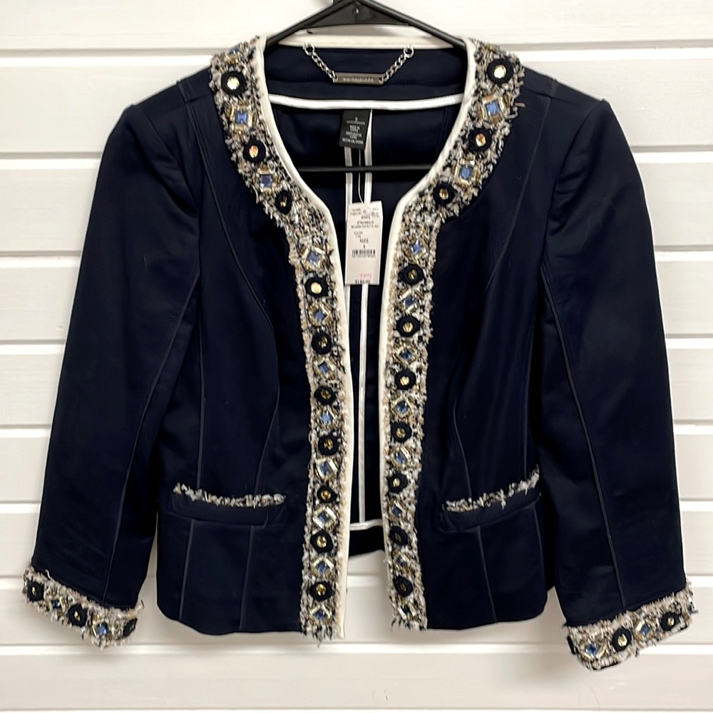 WHBM crop jacket